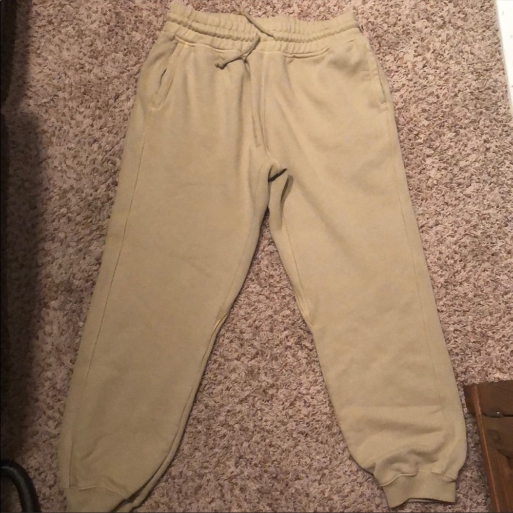 Street wear Yeezy season 4 sweat pants color toad